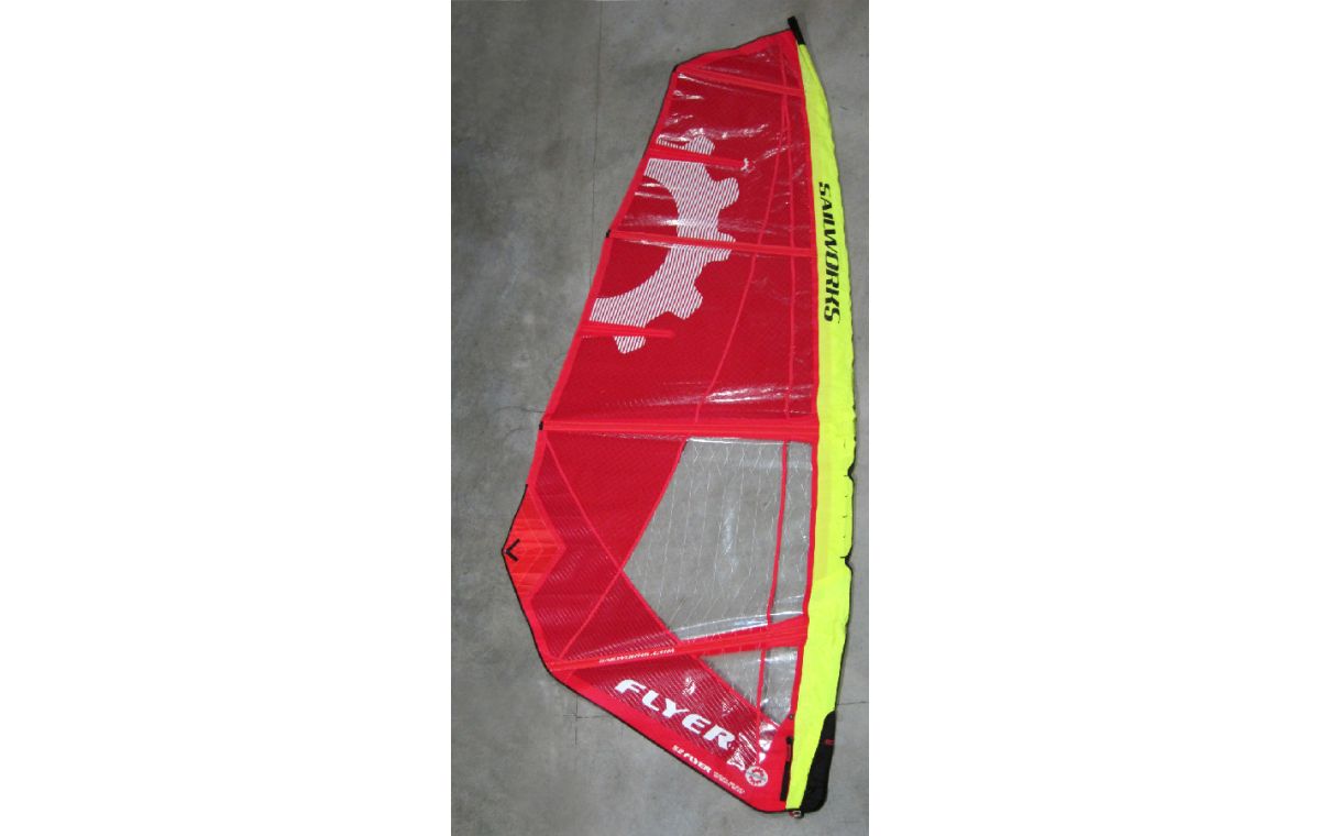 Used 2020 Flyer 5.2 Foil Sail Red/Yellow