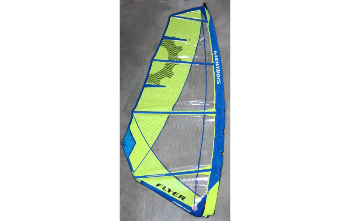 Used 2018 Flyer 7.0 Foil Sail (Blue/Yellow)
