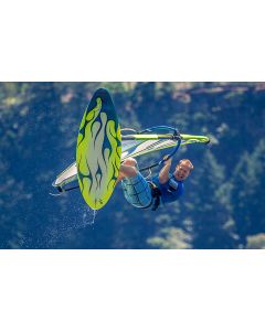 Dale Cook Windsurfing on Sailworks Hucker Sails