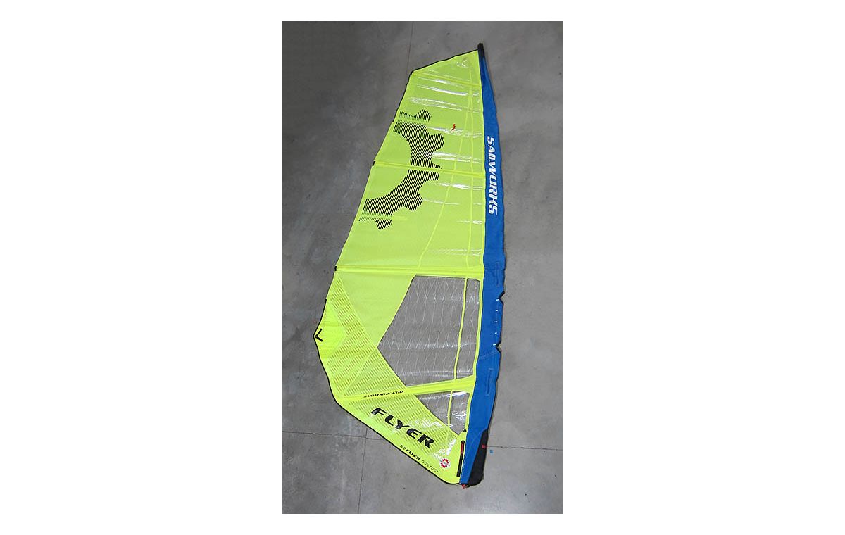 Used 2021 Flyer 5.2 Foil Sail (Yellow/Blue) 