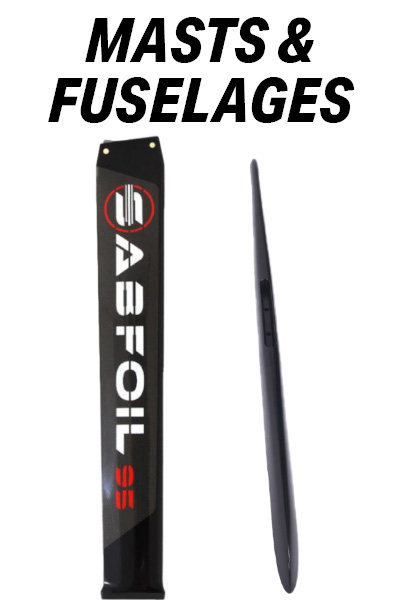 Windfoil Masts and Fuselages for Foiling