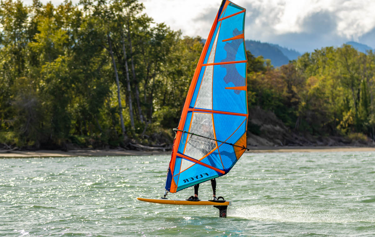 the Sailworks Flyer Windfoil Sail