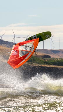 Sailworks Windsurfing background Wallpaper 