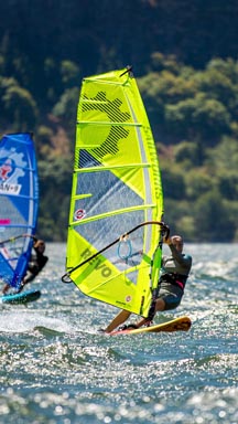 Sailworks Windsurfing Background Wallpaper