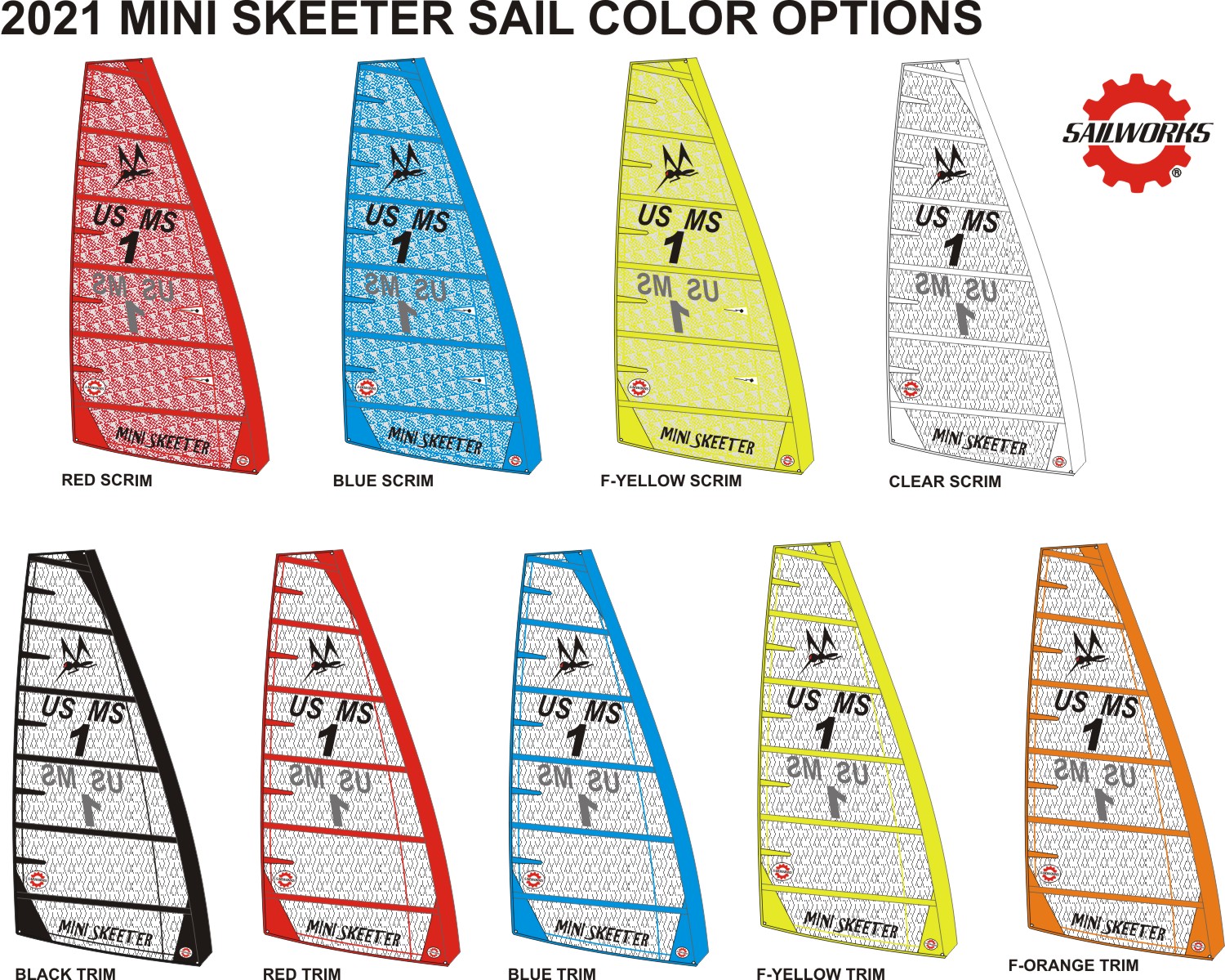 Mini Skeeter Color Options
